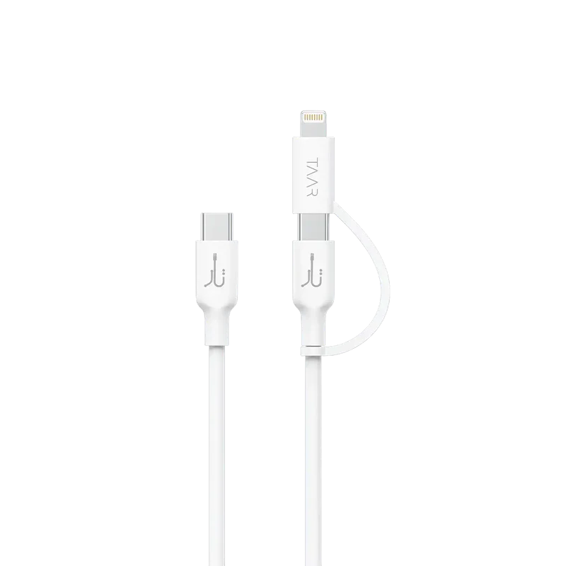 Taar Fusion 2-1 USB-C to Lightning Cable