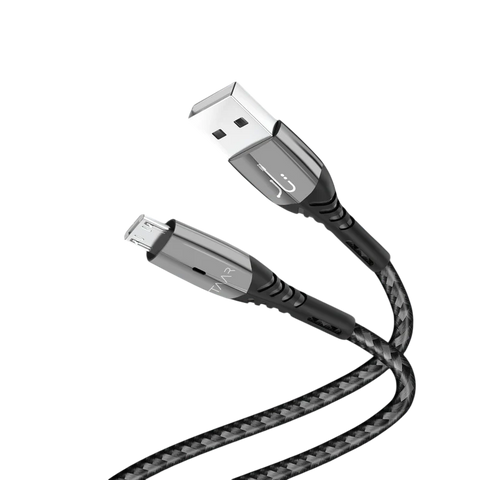Taar Power Link USB A to Micro USB ( 3.3 ft, Nylon Braided)